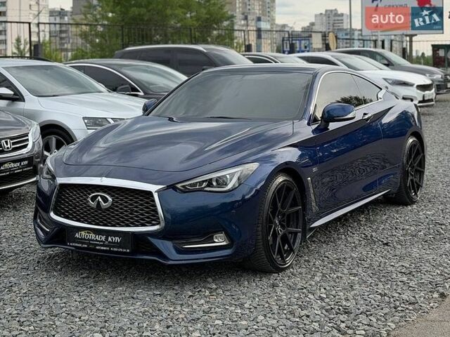Синий Инфинити Q60, объемом двигателя 3 л и пробегом 187 тыс. км за 12500 $, фото 1 на Automoto.ua