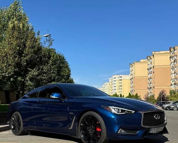 Синій Інфініті Q60, об'ємом двигуна 3 л та пробігом 49 тис. км за 27900 $, фото 1 на Automoto.ua