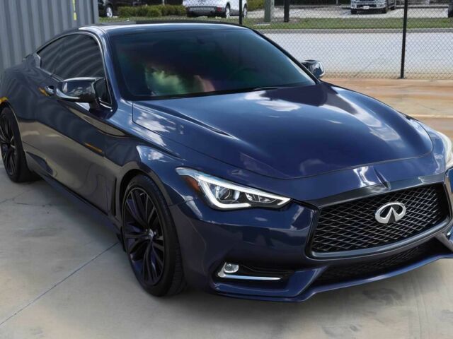 Синий Инфинити Q60, объемом двигателя 3 л и пробегом 40 тыс. км за 8500 $, фото 1 на Automoto.ua