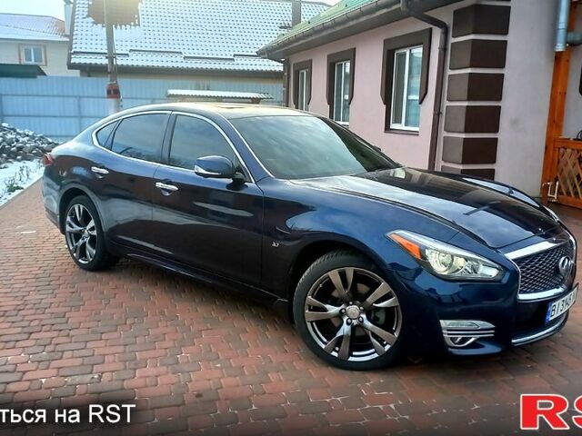 Синій Інфініті Q70, об'ємом двигуна 3.7 л та пробігом 900 тис. км за 14950 $, фото 1 на Automoto.ua