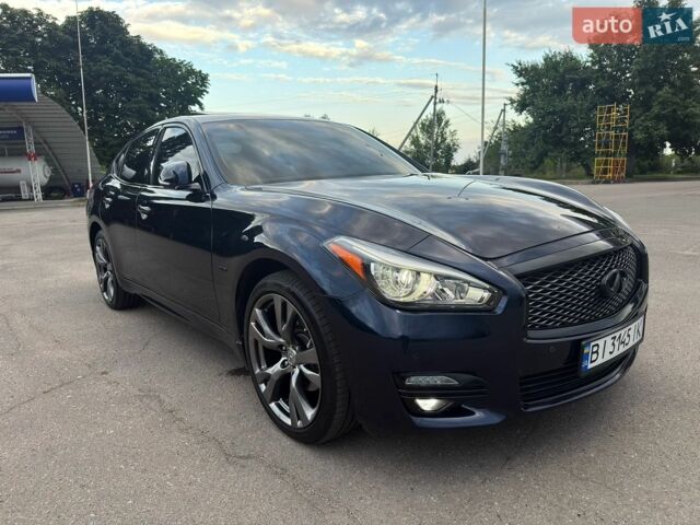 Синій Інфініті Q70, об'ємом двигуна 3.7 л та пробігом 94 тис. км за 14400 $, фото 1 на Automoto.ua