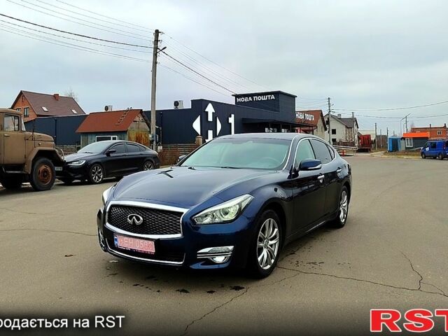 Синій Інфініті Q70, об'ємом двигуна 2.2 л та пробігом 240 тис. км за 11900 $, фото 1 на Automoto.ua
