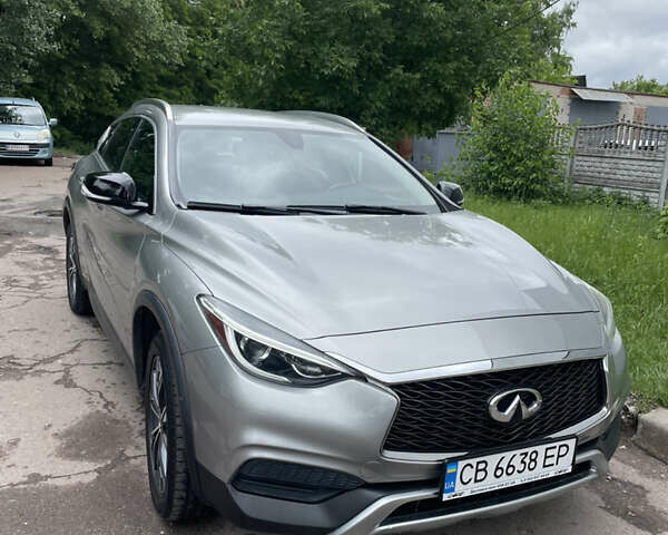 Сірий Інфініті QX30, об'ємом двигуна 1.99 л та пробігом 105 тис. км за 17500 $, фото 1 на Automoto.ua