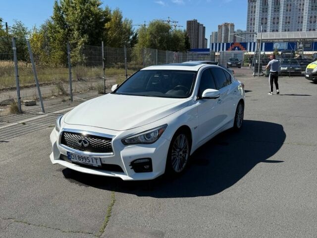 Белый Инфинити QX50, объемом двигателя 3 л и пробегом 120 тыс. км за 15487 $, фото 1 на Automoto.ua