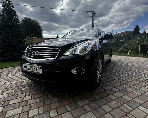 Черный Инфинити QX50, объемом двигателя 3.7 л и пробегом 122 тыс. км за 14200 $, фото 1 на Automoto.ua