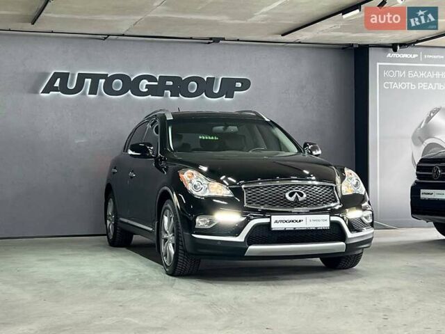 Черный Инфинити QX50, объемом двигателя 3.7 л и пробегом 195 тыс. км за 11800 $, фото 1 на Automoto.ua