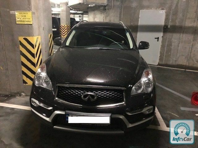 Чорний Інфініті QX50, об'ємом двигуна 2.5 л та пробігом 6 тис. км за 31500 $, фото 1 на Automoto.ua