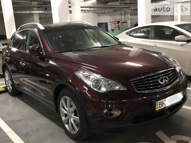 Гранатовий Інфініті QX50, об'ємом двигуна 2.5 л та пробігом 8 тис. км за 30500 $, фото 1 на Automoto.ua