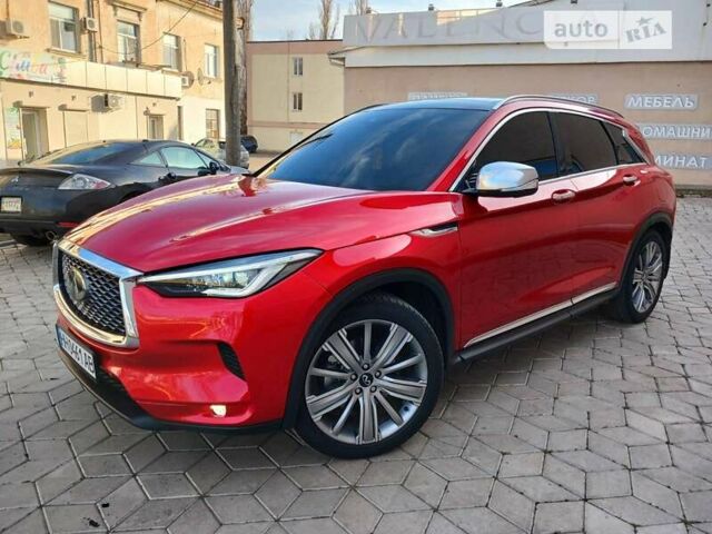 Червоний Інфініті QX50, об'ємом двигуна 2 л та пробігом 27 тис. км за 29999 $, фото 1 на Automoto.ua