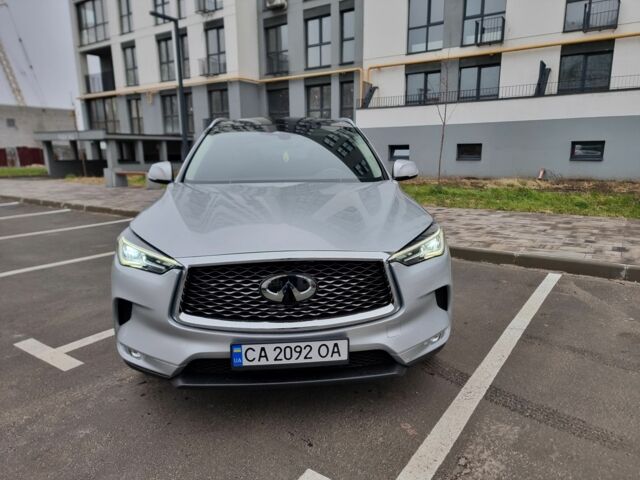 Сірий Інфініті QX50, об'ємом двигуна 2 л та пробігом 57 тис. км за 24700 $, фото 1 на Automoto.ua