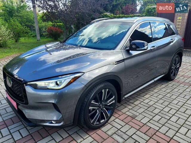 Серый Инфинити QX50, объемом двигателя 2 л и пробегом 78 тыс. км за 24300 $, фото 1 на Automoto.ua
