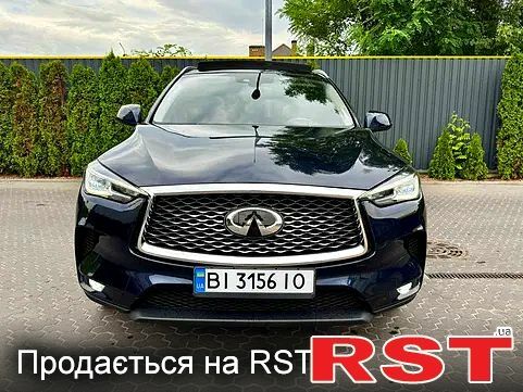 Синій Інфініті QX50, об'ємом двигуна 2 л та пробігом 108 тис. км за 16900 $, фото 1 на Automoto.ua