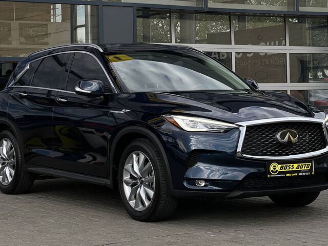 Синій Інфініті QX50, об'ємом двигуна 2 л та пробігом 11 тис. км за 38500 $, фото 1 на Automoto.ua