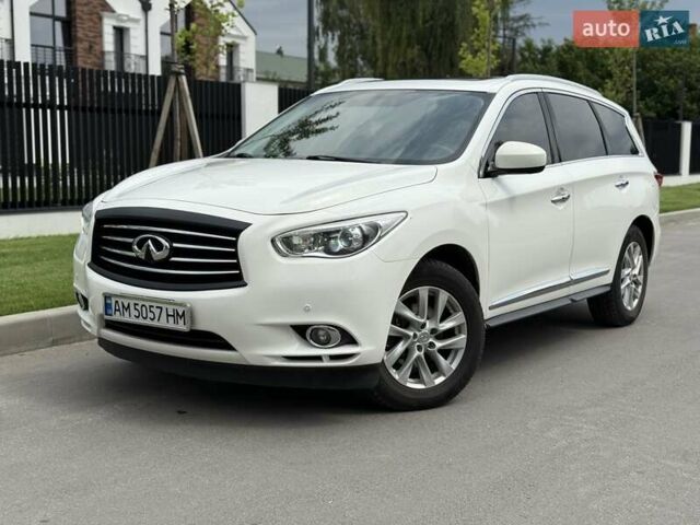 Білий Інфініті QX60, об'ємом двигуна 3.5 л та пробігом 260 тис. км за 13100 $, фото 1 на Automoto.ua