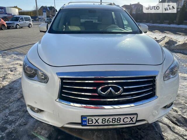 Білий Інфініті QX60, об'ємом двигуна 3.5 л та пробігом 155 тис. км за 16200 $, фото 1 на Automoto.ua