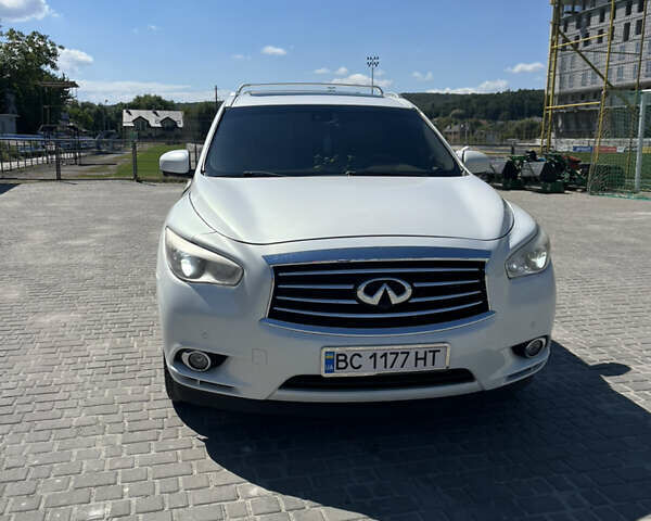 Белый Инфинити QX60, объемом двигателя 2.49 л и пробегом 240 тыс. км за 15000 $, фото 1 на Automoto.ua