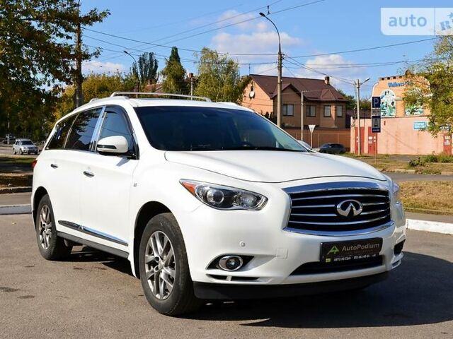 Инфинити QX60 2014 в Николаеве на Automoto.ua Белый Инфинити QX60, объемом двигателя 3.5 л и пробегом 90 тыс. км за 24300 $, фото 1 на Automoto.ua