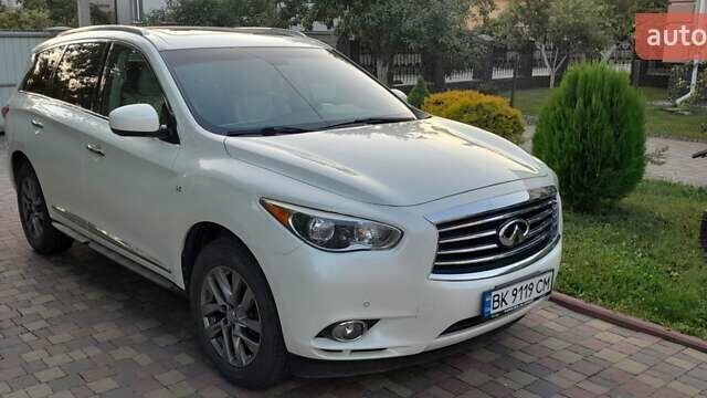 Белый Инфинити QX60, объемом двигателя 3.5 л и пробегом 158 тыс. км за 14000 $, фото 1 на Automoto.ua