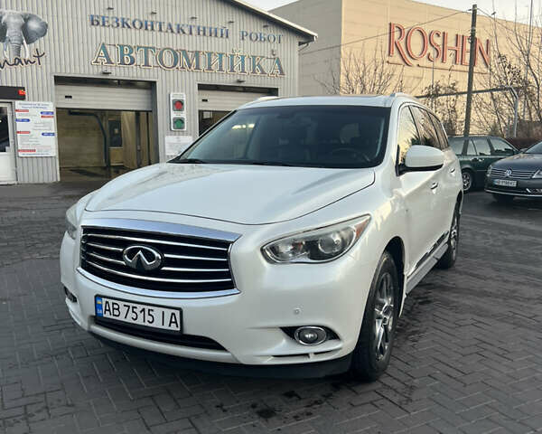 Белый Инфинити QX60, объемом двигателя 3.5 л и пробегом 239 тыс. км за 15200 $, фото 1 на Automoto.ua