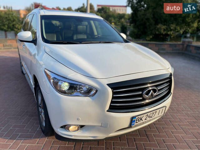 Белый Инфинити QX60, объемом двигателя 3.5 л и пробегом 111 тыс. км за 15950 $, фото 1 на Automoto.ua