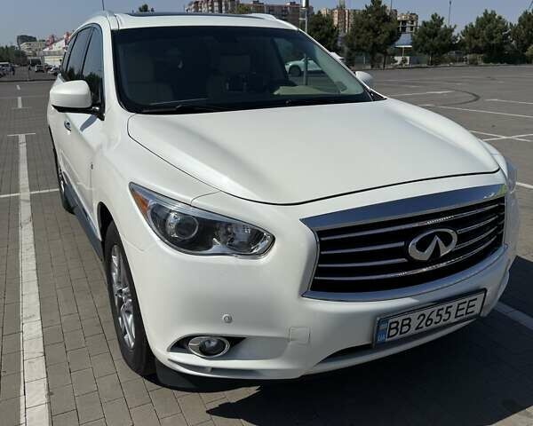 Белый Инфинити QX60, объемом двигателя 3.5 л и пробегом 156 тыс. км за 18000 $, фото 1 на Automoto.ua