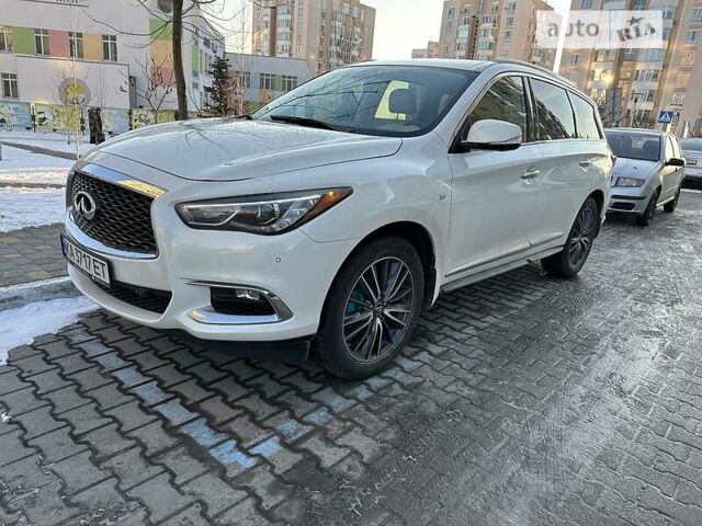 Белый Инфинити QX60, объемом двигателя 3.5 л и пробегом 77 тыс. км за 22000 $, фото 1 на Automoto.ua