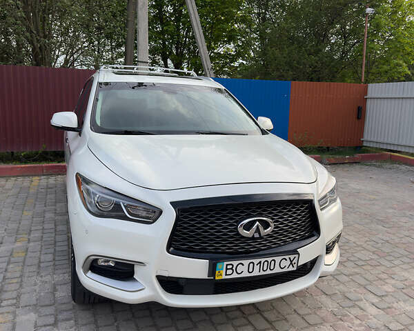 Белый Инфинити QX60, объемом двигателя 3.5 л и пробегом 117 тыс. км за 22300 $, фото 1 на Automoto.ua