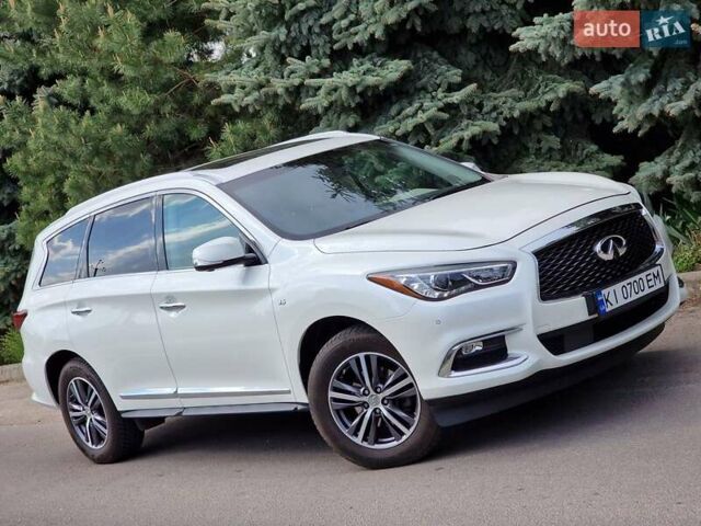 Белый Инфинити QX60, объемом двигателя 3.5 л и пробегом 107 тыс. км за 21700 $, фото 1 на Automoto.ua
