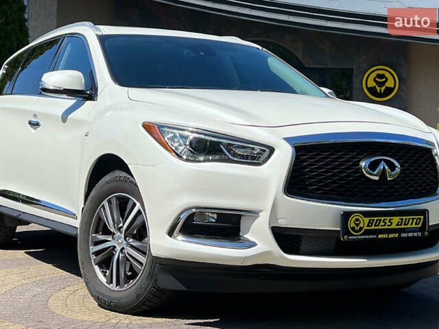 Белый Инфинити QX60, объемом двигателя 3.5 л и пробегом 123 тыс. км за 26800 $, фото 1 на Automoto.ua