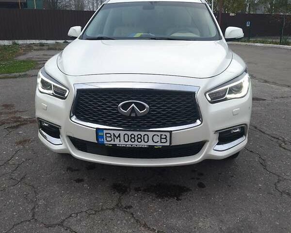 Белый Инфинити QX60, объемом двигателя 2.49 л и пробегом 86 тыс. км за 28000 $, фото 1 на Automoto.ua