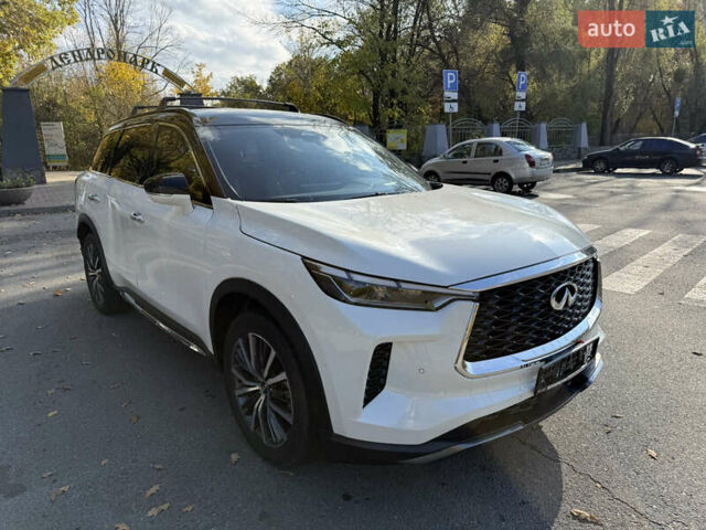 Белый Инфинити QX60, объемом двигателя 3.5 л и пробегом 53 тыс. км за 39000 $, фото 1 на Automoto.ua