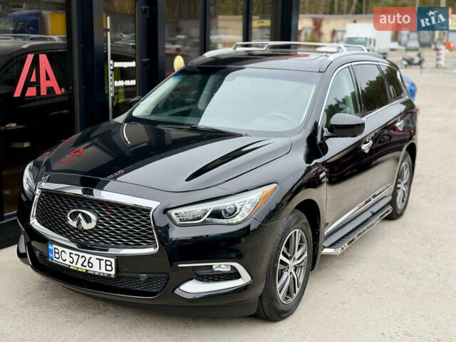 Черный Инфинити QX60, объемом двигателя 2.5 л и пробегом 123 тыс. км за 18990 $, фото 1 на Automoto.ua