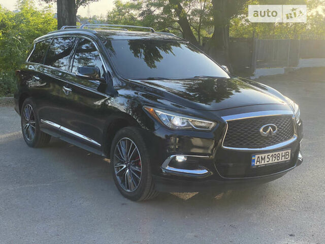 Чорний Інфініті QX60, об'ємом двигуна 3.5 л та пробігом 145 тис. км за 21900 $, фото 1 на Automoto.ua