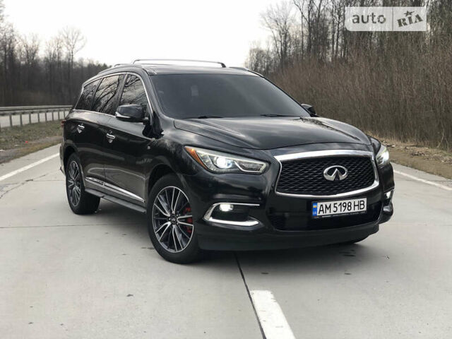 Чорний Інфініті QX60, об'ємом двигуна 3.5 л та пробігом 153 тис. км за 18000 $, фото 1 на Automoto.ua