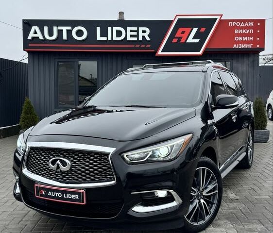 Черный Инфинити QX60, объемом двигателя 3.5 л и пробегом 146 тыс. км за 17700 $, фото 1 на Automoto.ua
