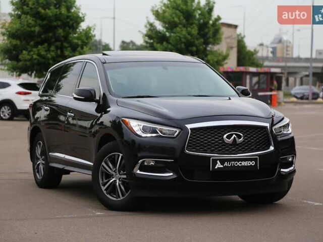 Чорний Інфініті QX60, об'ємом двигуна 3.5 л та пробігом 112 тис. км за 18900 $, фото 1 на Automoto.ua