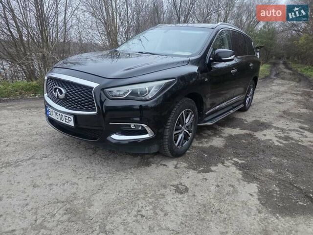 Чорний Інфініті QX60, об'ємом двигуна 3.5 л та пробігом 123 тис. км за 16800 $, фото 1 на Automoto.ua
