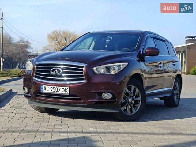 Красный Инфинити QX60, объемом двигателя 3.5 л и пробегом 182 тыс. км за 13200 $, фото 1 на Automoto.ua