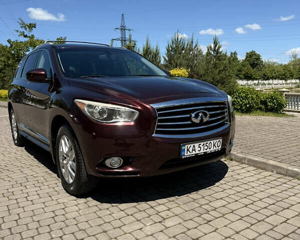 Красный Инфинити QX60, объемом двигателя 3.5 л и пробегом 55 тыс. км за 14900 $, фото 1 на Automoto.ua