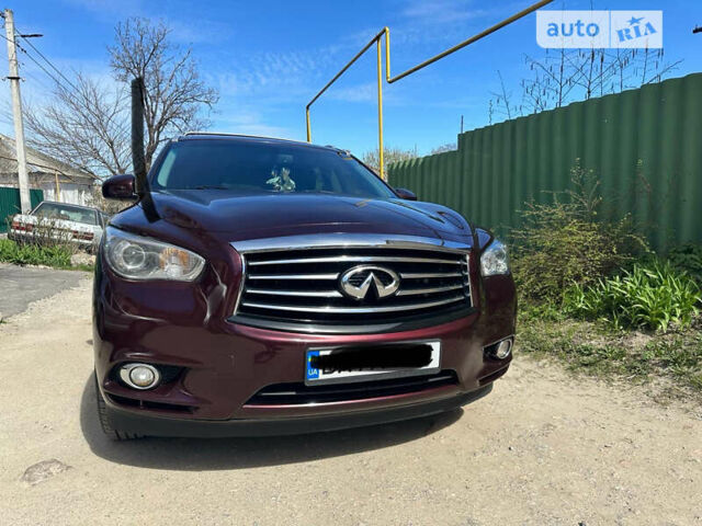 Червоний Інфініті QX60, об'ємом двигуна 3.5 л та пробігом 100 тис. км за 18300 $, фото 1 на Automoto.ua