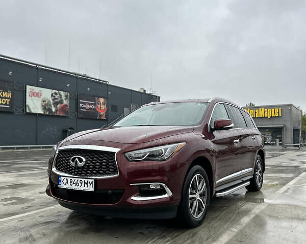 Червоний Інфініті QX60, об'ємом двигуна 3.5 л та пробігом 61 тис. км за 21990 $, фото 1 на Automoto.ua