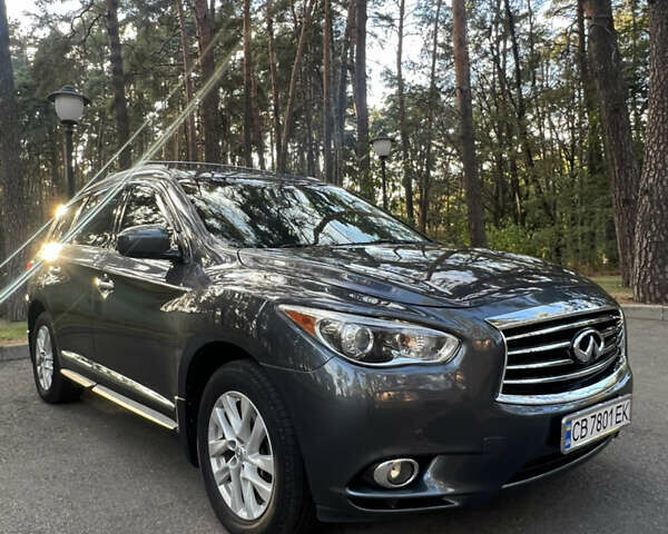 Серый Инфинити QX60, объемом двигателя 2.49 л и пробегом 165 тыс. км за 17000 $, фото 1 на Automoto.ua