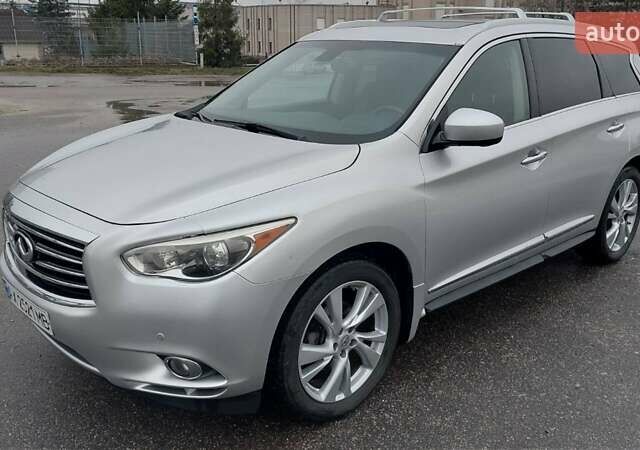 Серый Инфинити QX60, объемом двигателя 2.5 л и пробегом 170 тыс. км за 12000 $, фото 1 на Automoto.ua