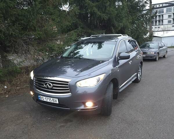 Сірий Інфініті QX60, об'ємом двигуна 3.5 л та пробігом 201 тис. км за 13999 $, фото 1 на Automoto.ua