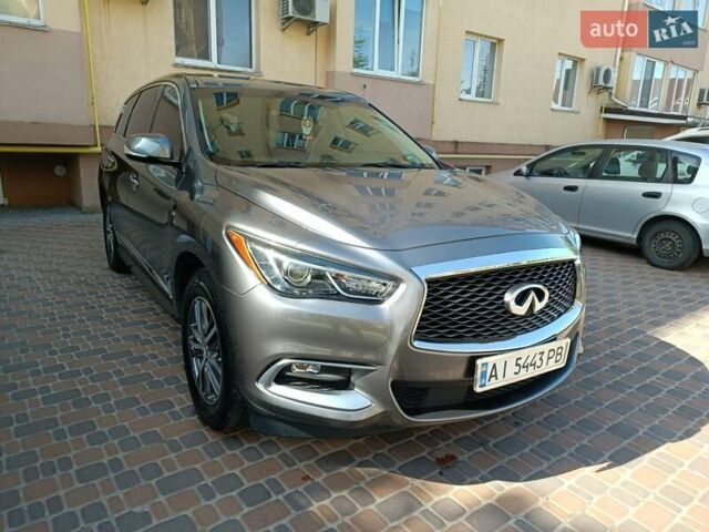 Серый Инфинити QX60, объемом двигателя 3.5 л и пробегом 162 тыс. км за 17250 $, фото 1 на Automoto.ua