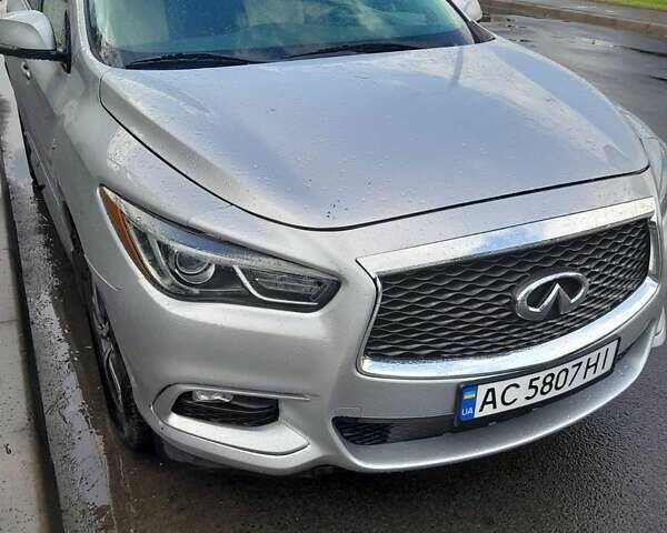 Сірий Інфініті QX60, об'ємом двигуна 3.5 л та пробігом 122 тис. км за 19400 $, фото 1 на Automoto.ua