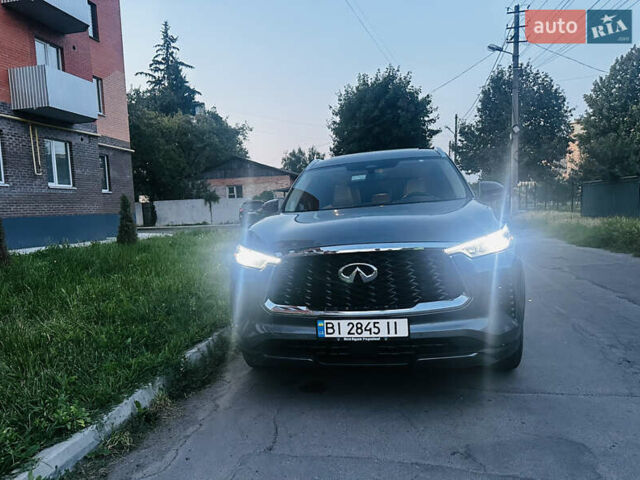 Серый Инфинити QX60, объемом двигателя 3.5 л и пробегом 78 тыс. км за 32900 $, фото 1 на Automoto.ua