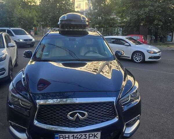 Синий Инфинити QX60, объемом двигателя 3.5 л и пробегом 192 тыс. км за 17000 $, фото 1 на Automoto.ua