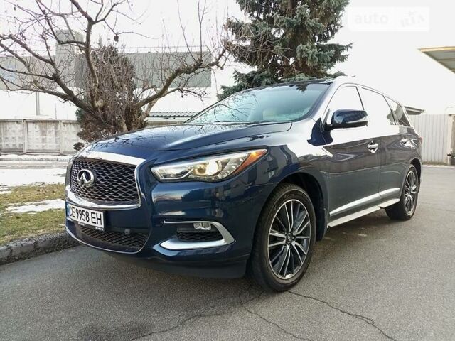 Синий Инфинити QX60, объемом двигателя 3.5 л и пробегом 119 тыс. км за 20499 $, фото 1 на Automoto.ua