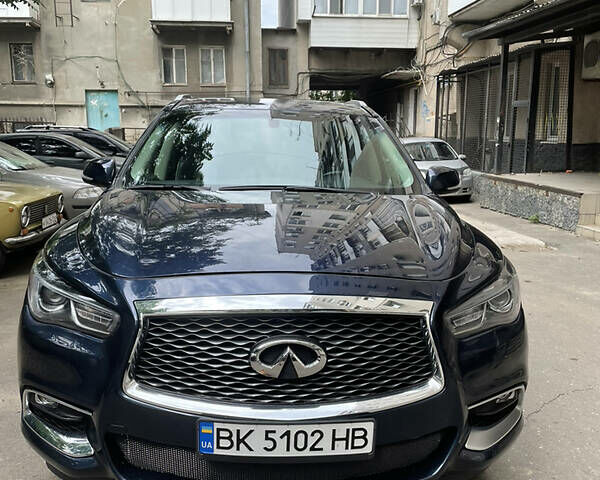 Синий Инфинити QX60, объемом двигателя 3.5 л и пробегом 138 тыс. км за 15999 $, фото 1 на Automoto.ua